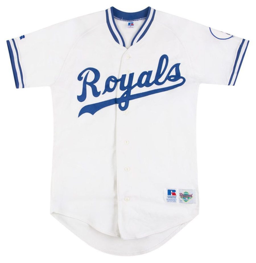 1992 royals russell auth. home front