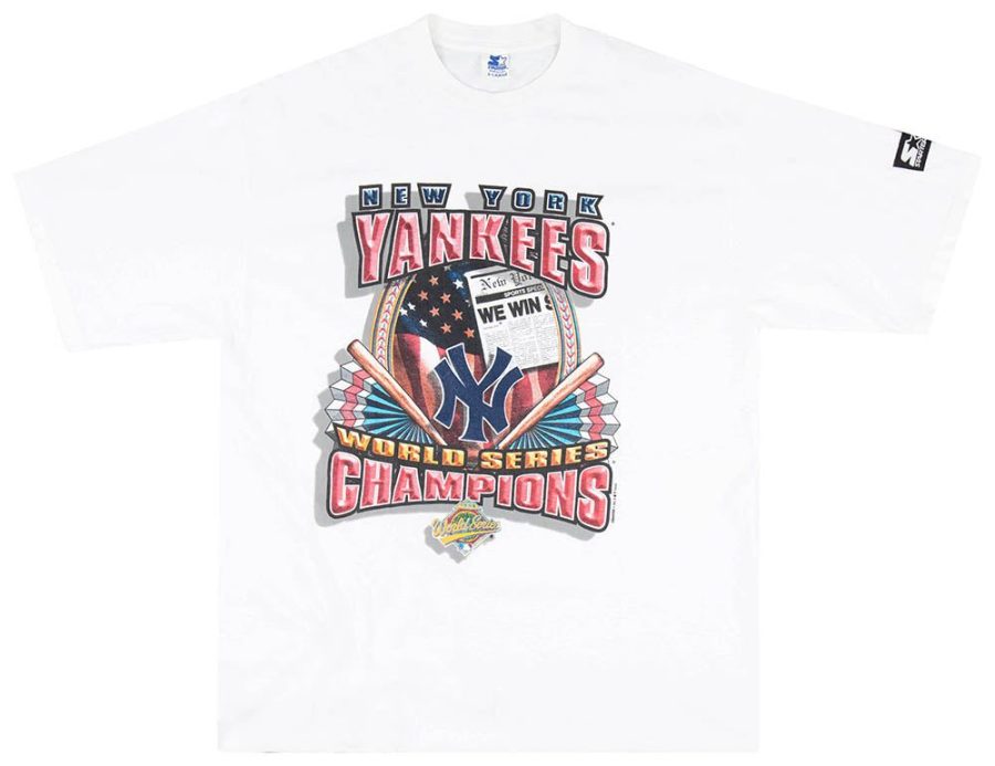 1996YankeesWSChampsStarterTee Front