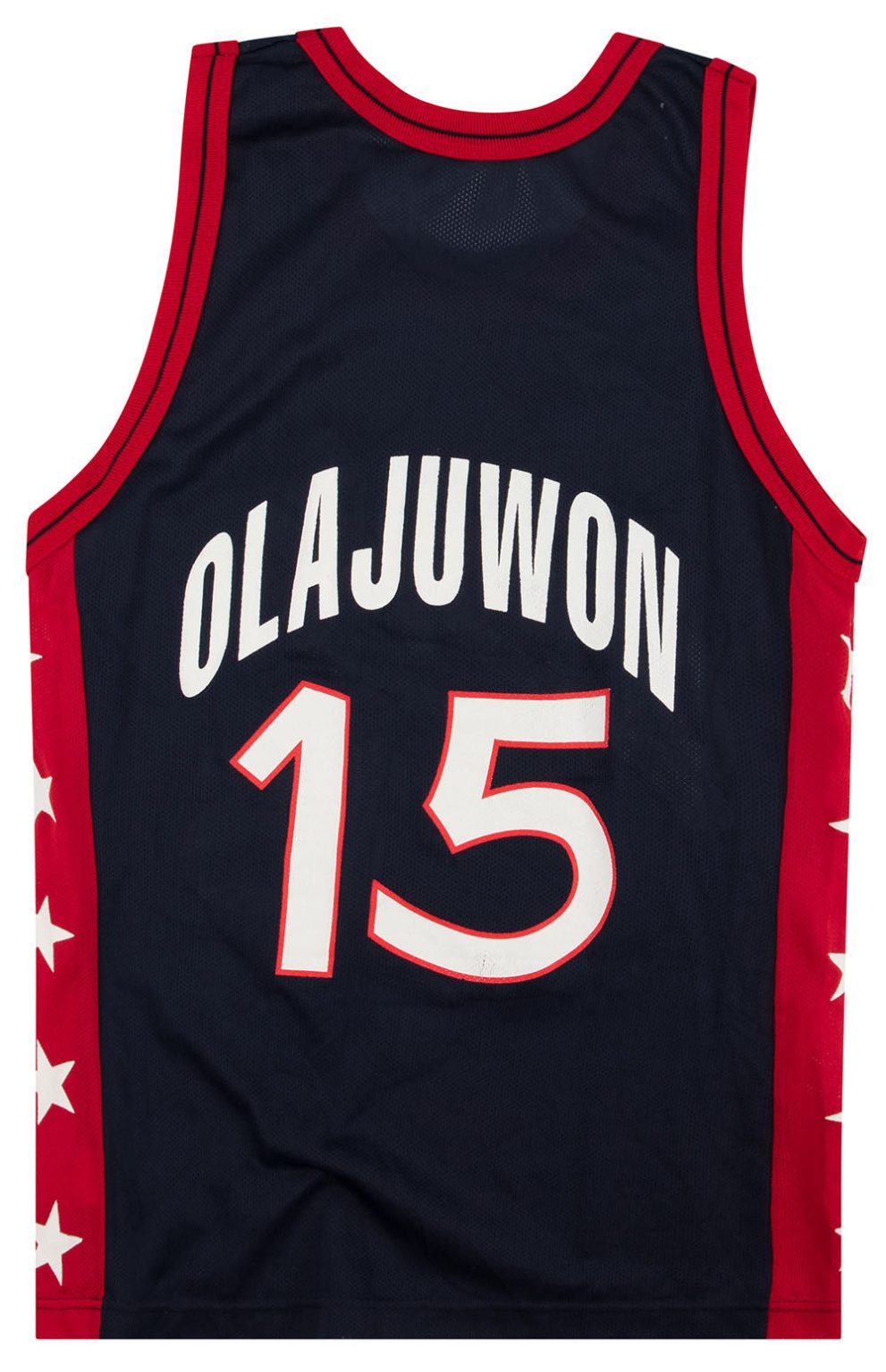 1996 usa olajuwon 15 champion away back e81258e2 6df3 41fe a12b 454baca341ab