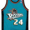 2000 01PistonsCleaves 24ChampionAway Front