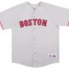 2005 08 red sox varitek 33 majestic away front