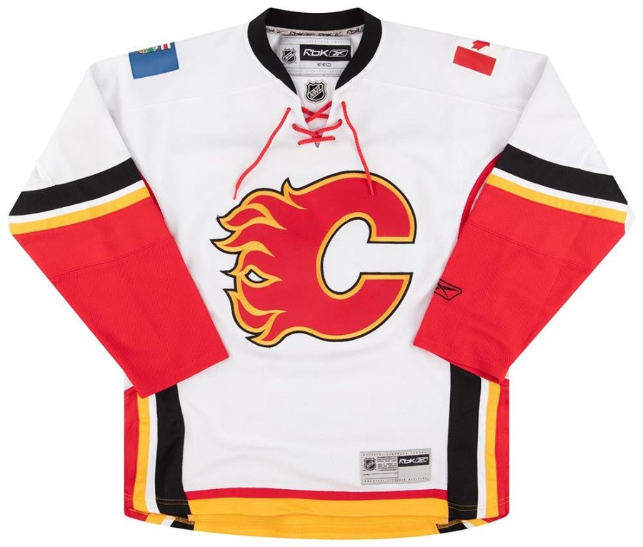 2007 11 flames reebok away front