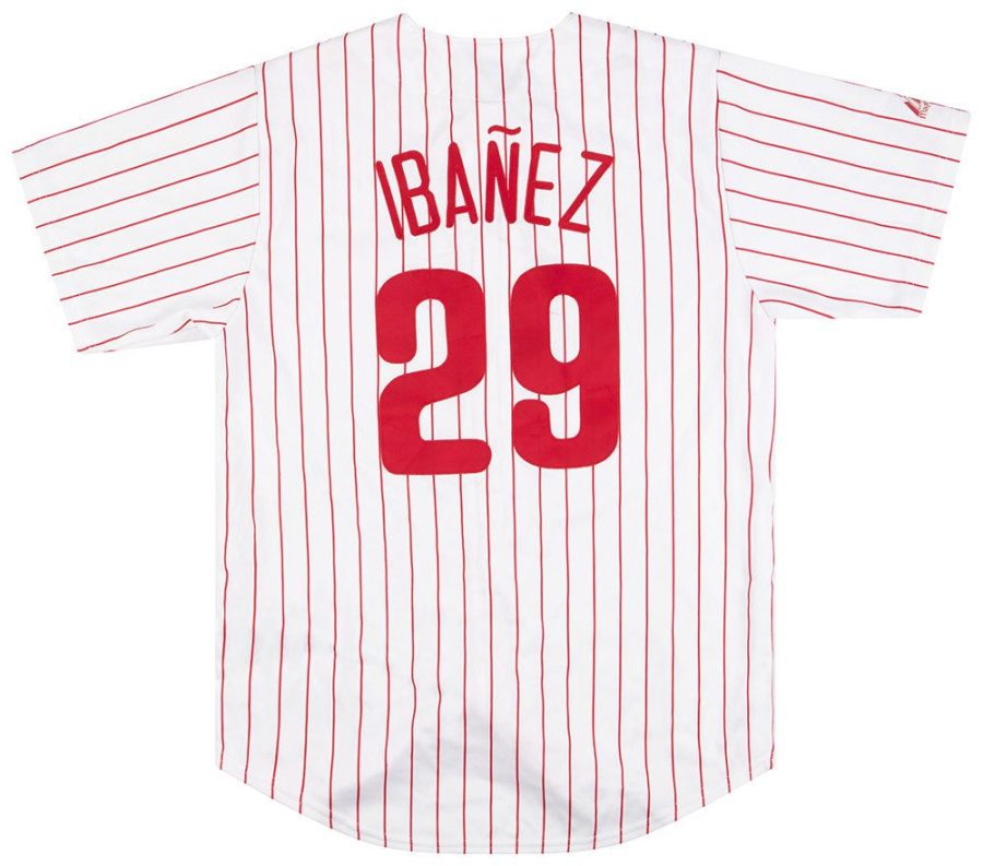 2009 11 phillies ibanez 29 majestic home back