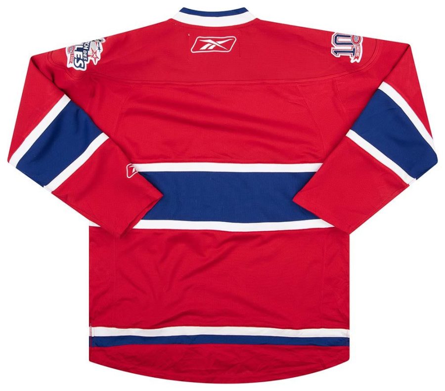 2009 canadiens reebok home back