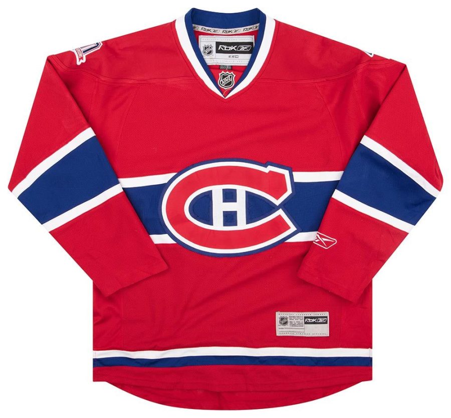 2009 canadiens reebok home front