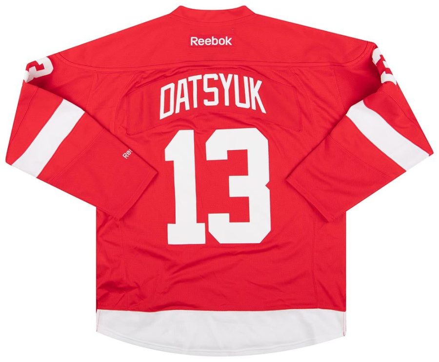 2011 16 red wings datsyuk 13 reebok home back