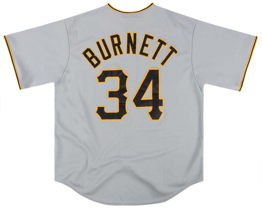 2012 13 pirates burnett 34 majestic away back