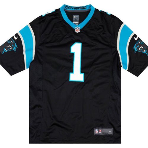 2012-16 CAROLINA PANTHERS NEWTON #1 NIKE GAME JERSEY (HOME) S