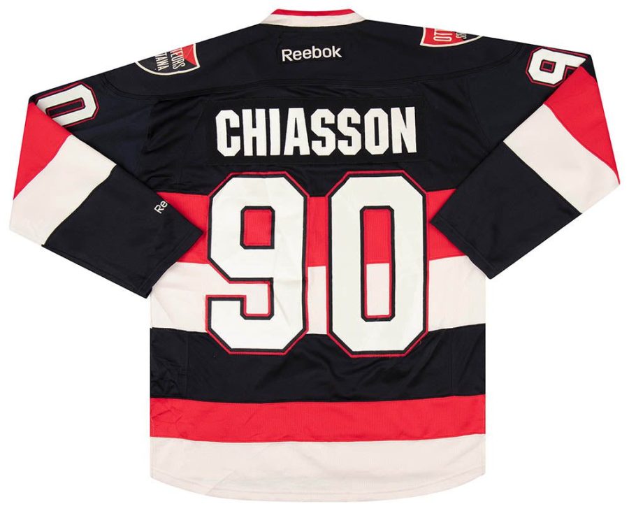 2014 16SenatorsChiasson 90ReebokAlt Back