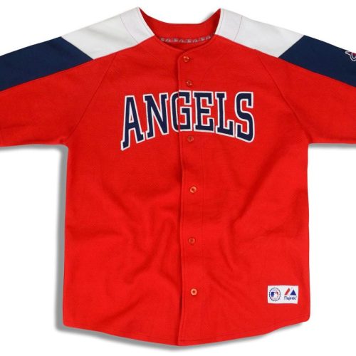 2000's LA ANGELS MAJESTIC JERSEY (ALTERNATE) M