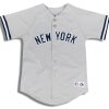 mlb yankees grey jersey